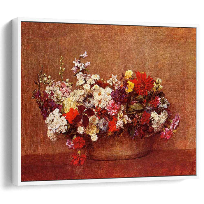 Flowers in a Bowl (1886) by Henri Fantin-Latour