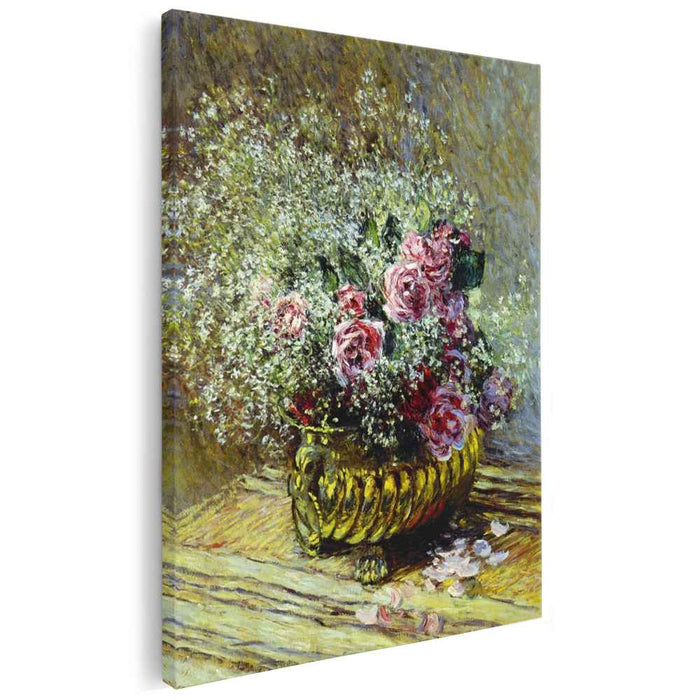 Flowers in a Pot (1878) by Claude Monet