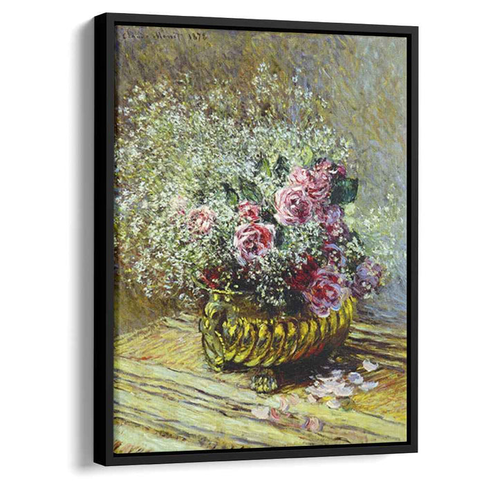 Flowers in a Pot (1878) by Claude Monet