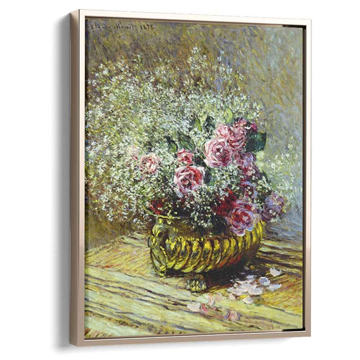 Flowers in a Pot (1878) by Claude Monet