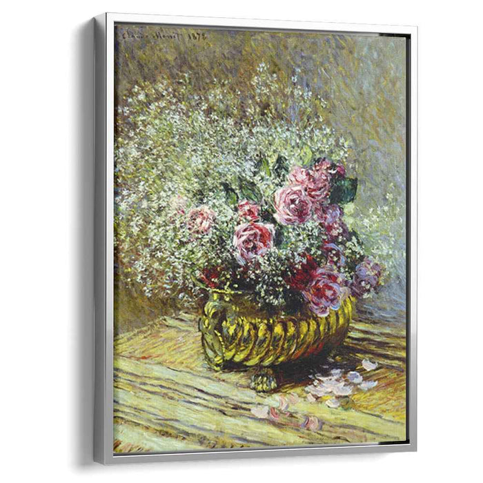 Flowers in a Pot (1878) by Claude Monet