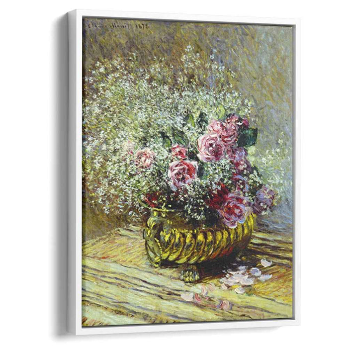 Flowers in a Pot (1878) by Claude Monet