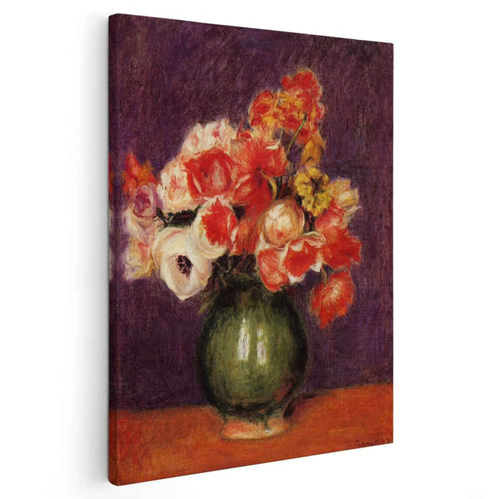 Flowers in a Vase (1901) by Pierre-Auguste Renoir