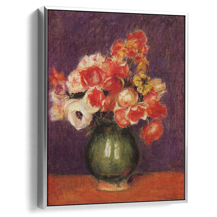 Flowers in a Vase (1901) by Pierre-Auguste Renoir