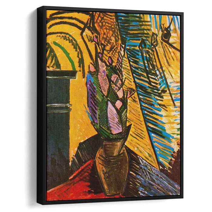 Flowers on the table (1907) by Pablo Picasso