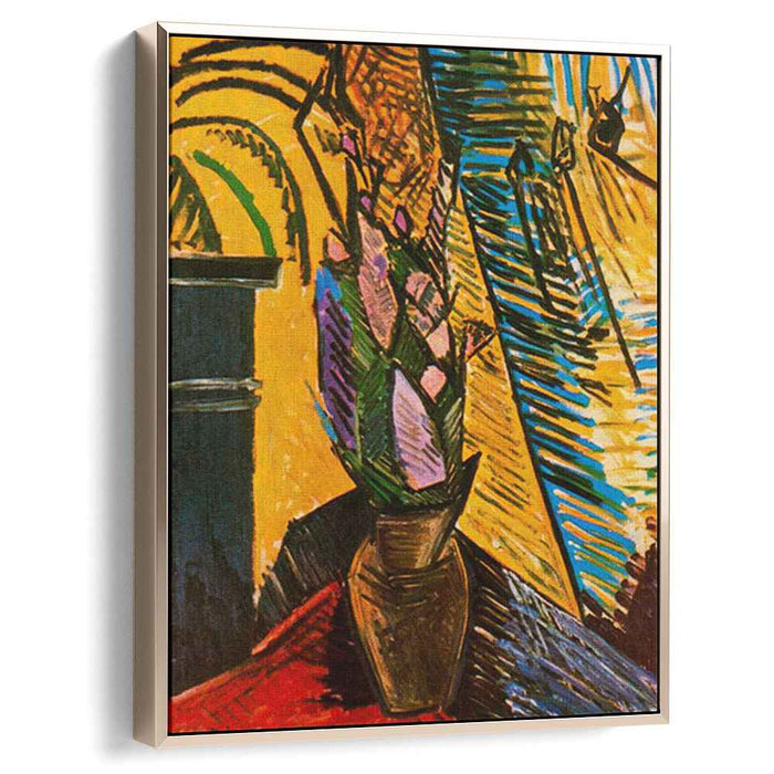 Flowers on the table (1907) by Pablo Picasso