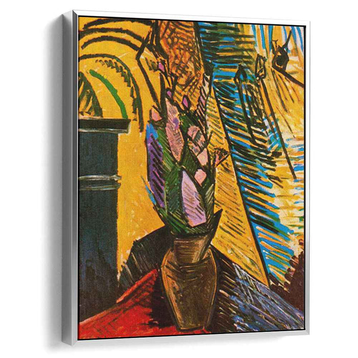 Flowers on the table (1907) by Pablo Picasso