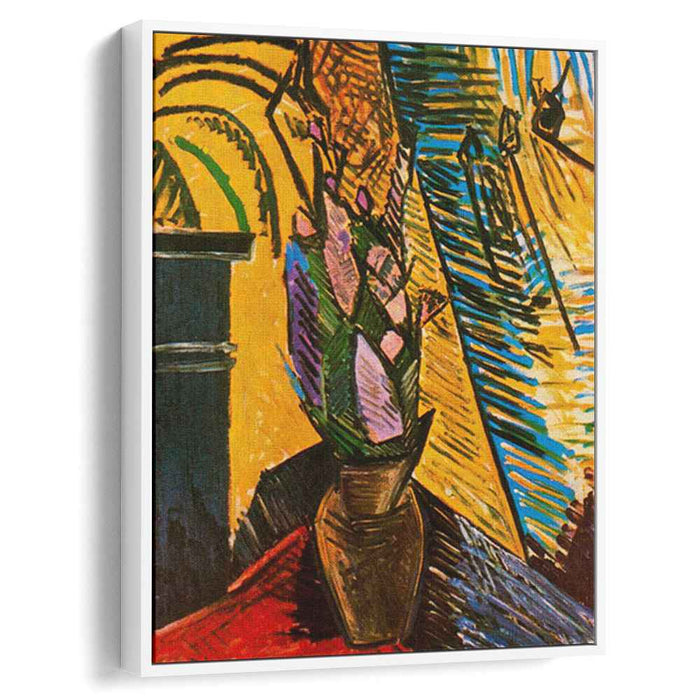 Flowers on the table (1907) by Pablo Picasso