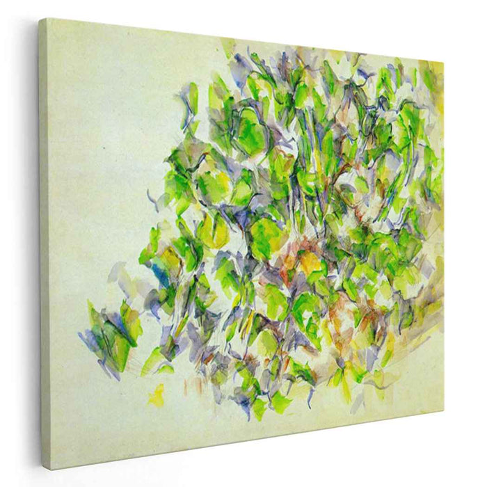 Foliage (1900) by Paul Cezanne