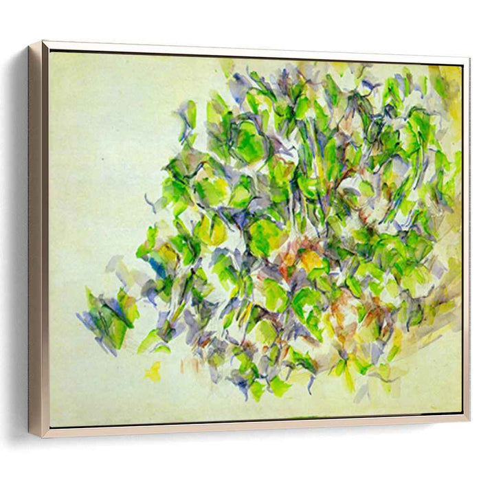 Foliage (1900) by Paul Cezanne