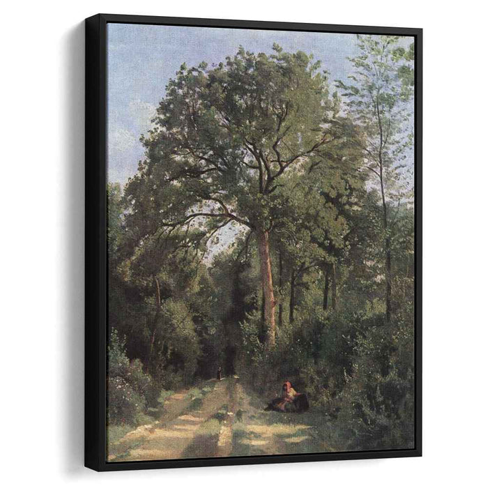 Forest Entrance at Ville d'Avray by Camille Corot