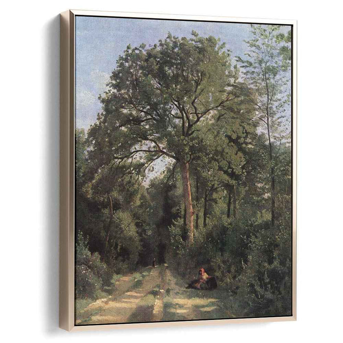 Forest Entrance at Ville d'Avray by Camille Corot