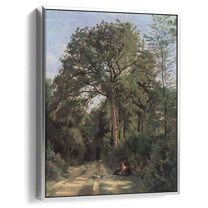 Forest Entrance at Ville d'Avray by Camille Corot