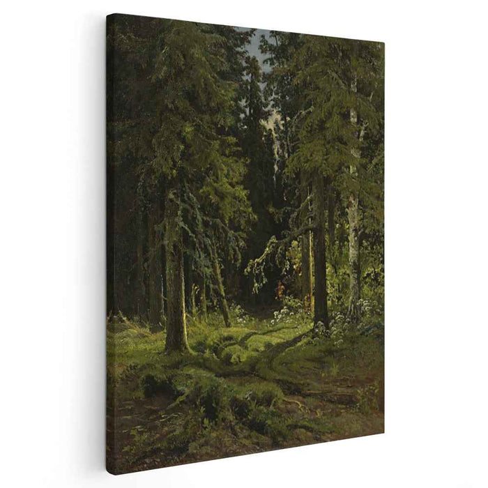 Forest Landscape (1878) by Ivan Shishkin