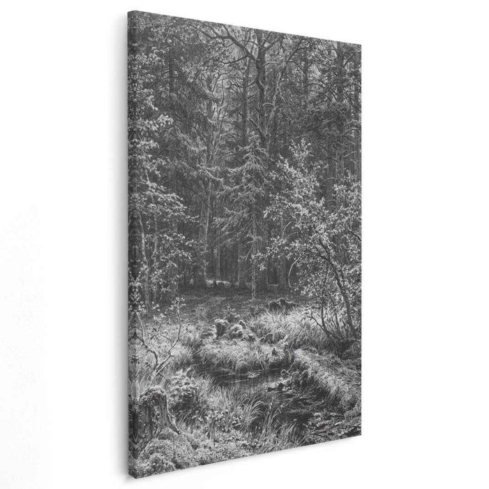 Forest swamp (1889) by Ivan Shishkin