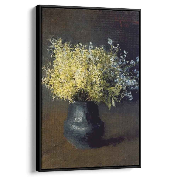 Forest violets and forget-me-nots (1889) by Isaac Levitan