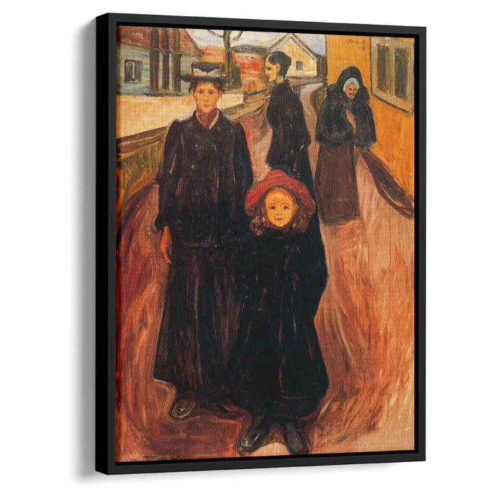 Four Ages in Life (1902) by Edvard Munch