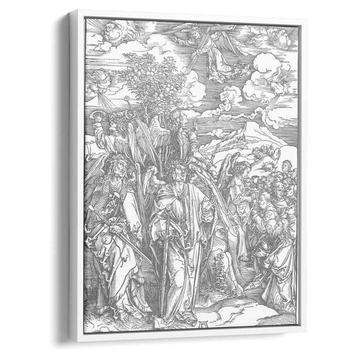 Four Angels Staying the Winds and Signing the Chosen (1498) by Albrecht Durer