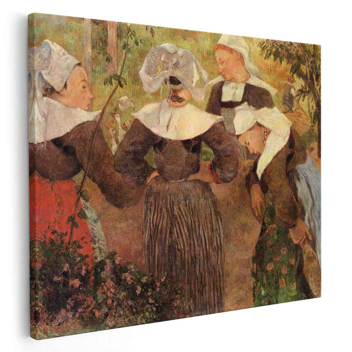 Four Breton Women (1886) by Paul Gauguin