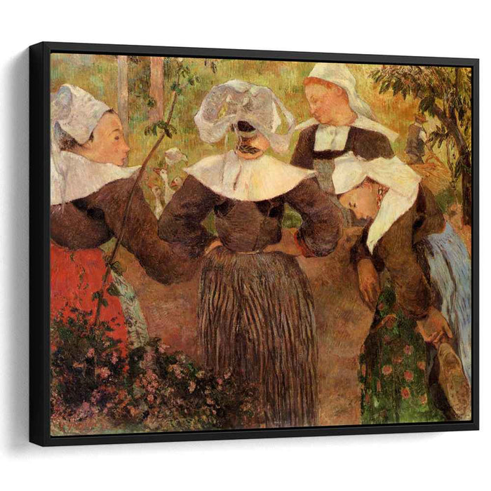 Four Breton Women (1886) by Paul Gauguin