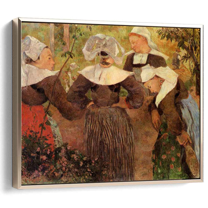 Four Breton Women (1886) by Paul Gauguin