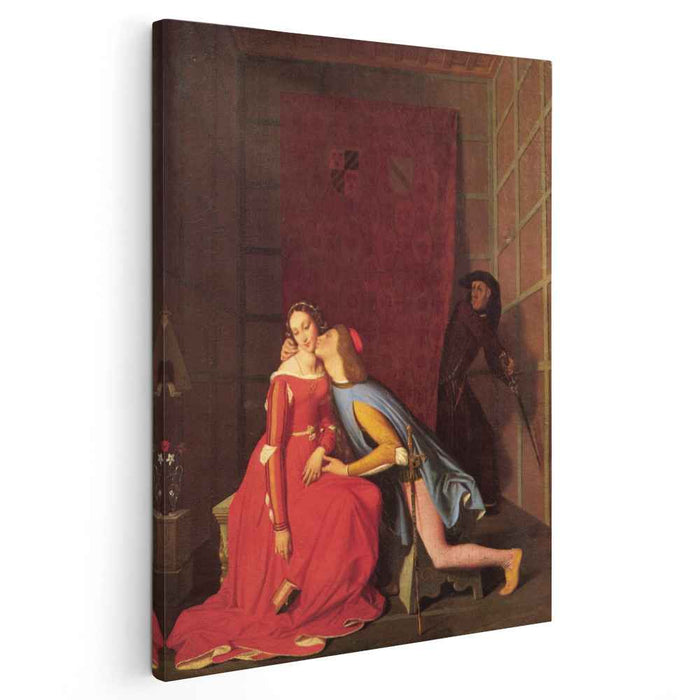 Francesca da Rimini and Paolo Malatesta (1819) by Jean Auguste Dominique Ingres