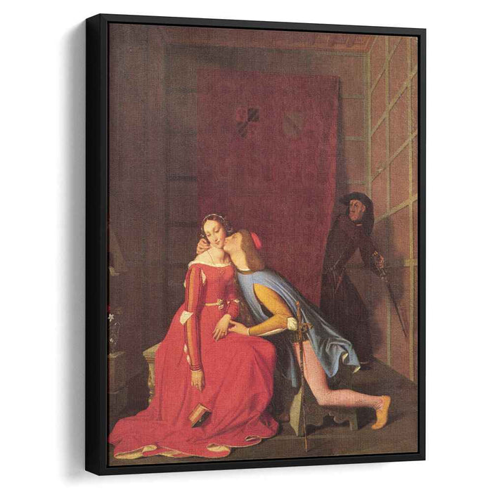 Francesca da Rimini and Paolo Malatesta (1819) by Jean Auguste Dominique Ingres