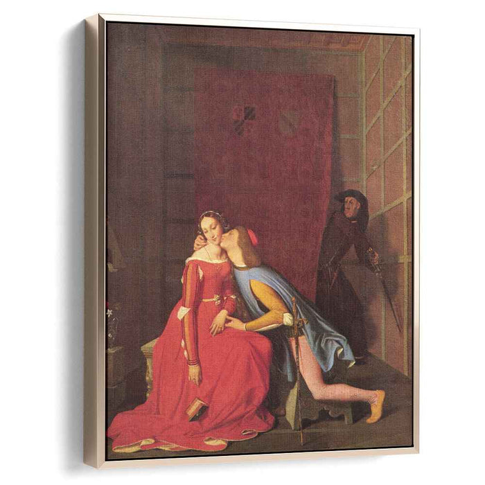 Francesca da Rimini and Paolo Malatesta (1819) by Jean Auguste Dominique Ingres