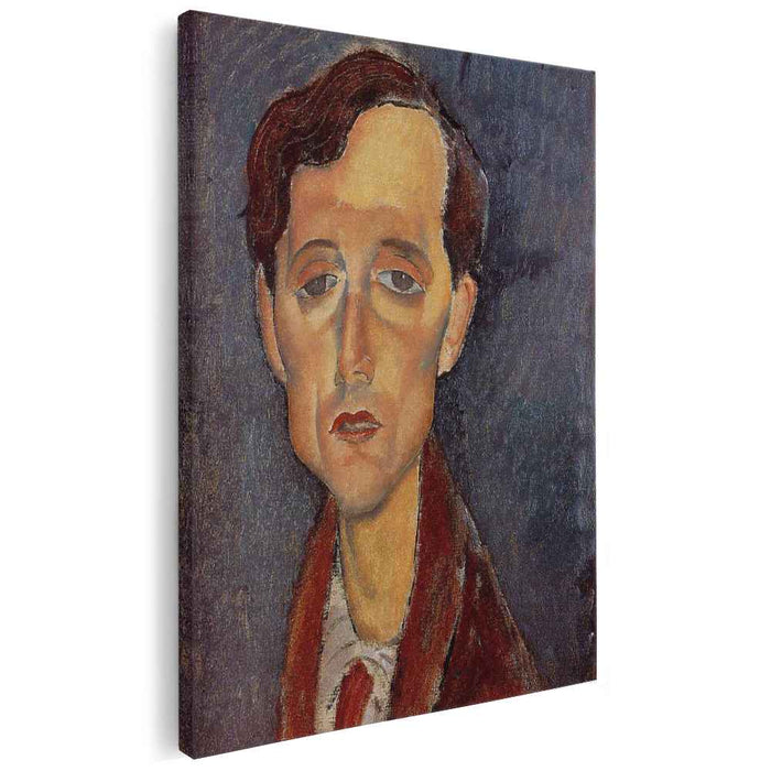 Frans Hellens (1919) by Amedeo Modigliani