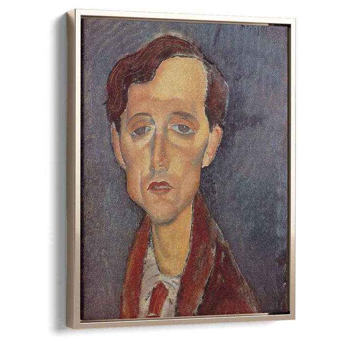 Frans Hellens (1919) by Amedeo Modigliani