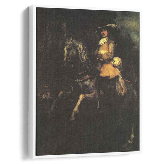 Frederick Rihel on Horseback (1663) by Rembrandt