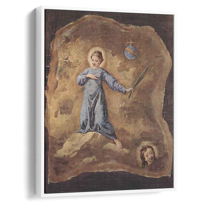 Fresco in San Pantalon in Venice, Scene: Holy Martyr, fragment by Pietro Longhi