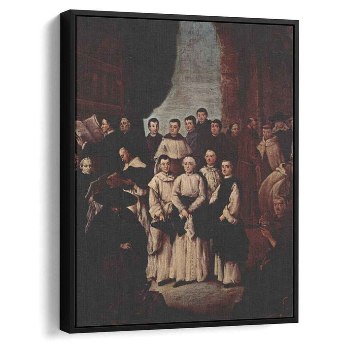 Friars in Venice by Pietro Longhi