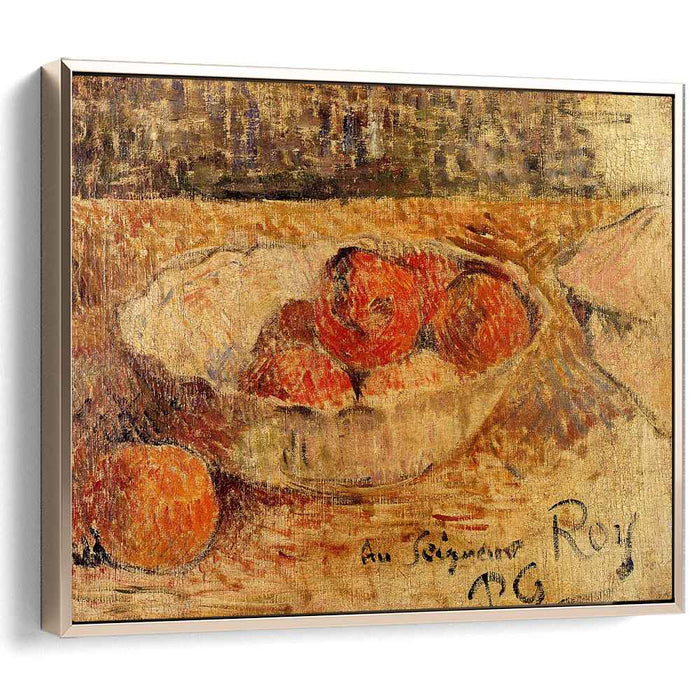 Fruit in a bowl (1886) by Paul Gauguin