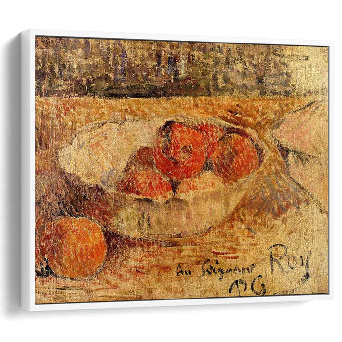 Fruit in a bowl (1886) by Paul Gauguin