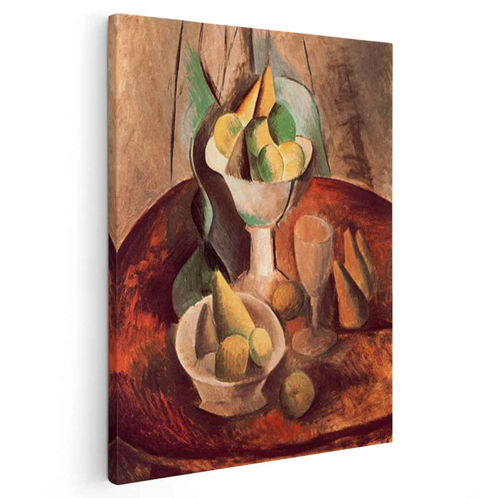 Fruit in a Vase (1909) by Pablo Picasso
