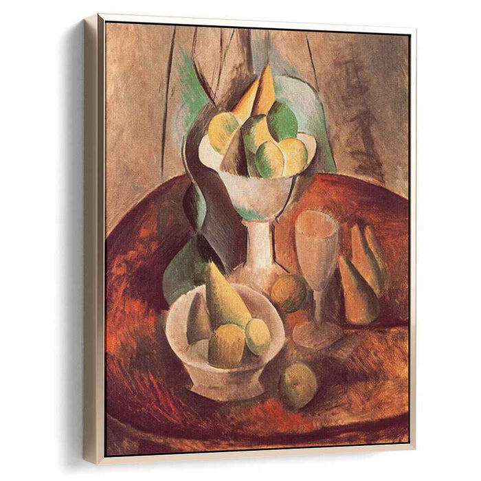 Fruit in a Vase (1909) by Pablo Picasso