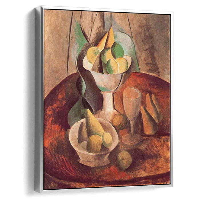 Fruit in a Vase (1909) by Pablo Picasso