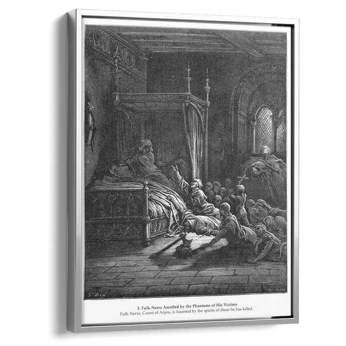 Fulk-Nerra Assailed by the Phantoms of His Victims by Gustave Dore