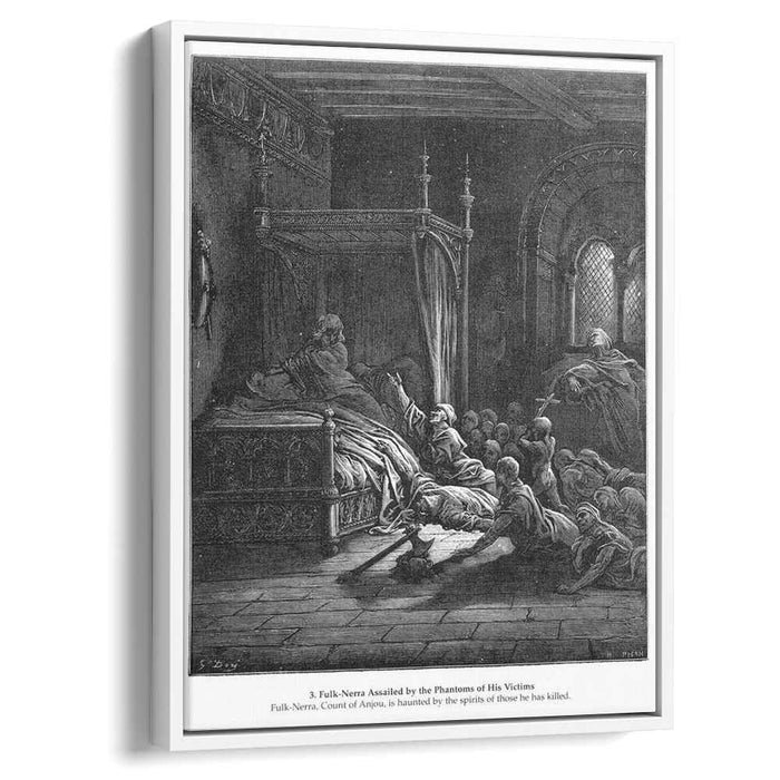 Fulk-Nerra Assailed by the Phantoms of His Victims by Gustave Dore
