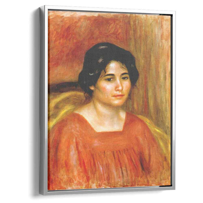 Gabrielle in a red blouse (1910) by Pierre-Auguste Renoir