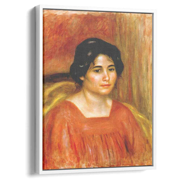Gabrielle in a red blouse (1910) by Pierre-Auguste Renoir