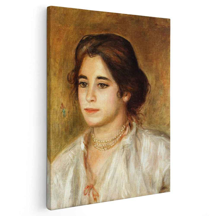 Gabrielle Wearing a Necklace (1906) by Pierre-Auguste Renoir
