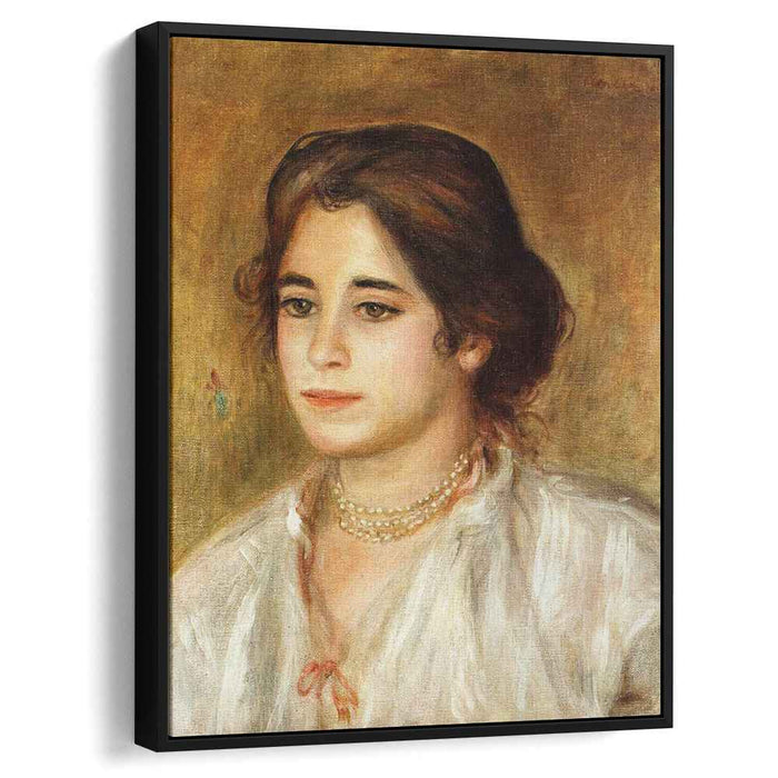Gabrielle Wearing a Necklace (1906) by Pierre-Auguste Renoir