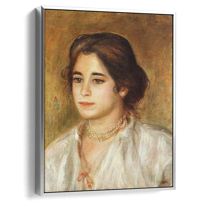 Gabrielle Wearing a Necklace (1906) by Pierre-Auguste Renoir