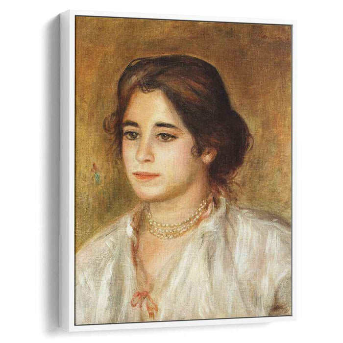Gabrielle Wearing a Necklace (1906) by Pierre-Auguste Renoir