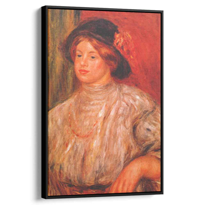 Gabrielle with a large hat (1900) by Pierre-Auguste Renoir