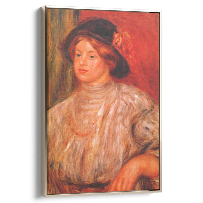 Gabrielle with a large hat (1900) by Pierre-Auguste Renoir