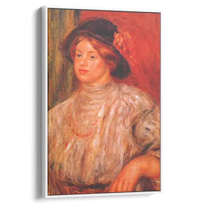 Gabrielle with a large hat (1900) by Pierre-Auguste Renoir