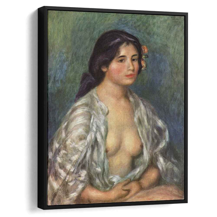 Gabrielle with open blouse (1907) by Pierre-Auguste Renoir